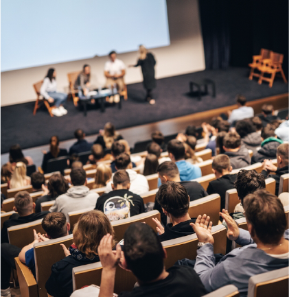 Woman grocery shopping